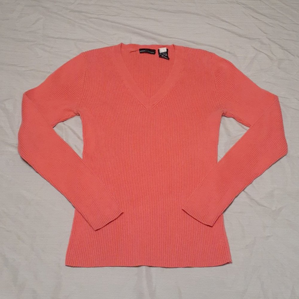 Girls Medium Pink Sweater